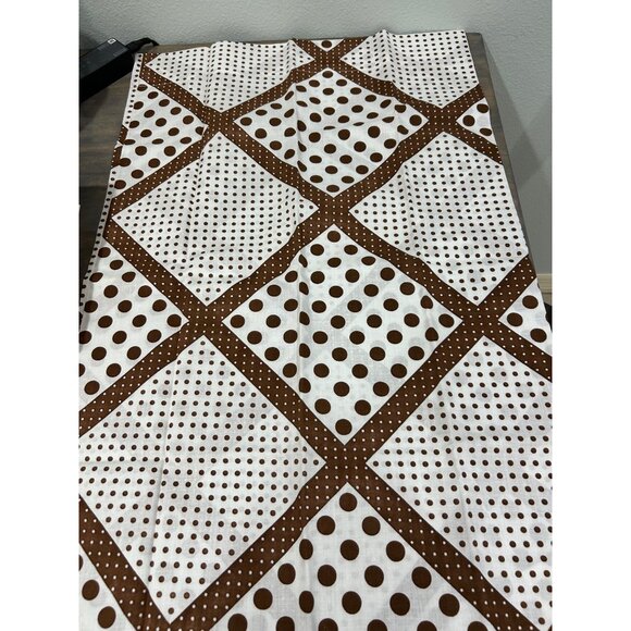 Set of 6 Vintage Pequot Standard Pillow Cases MCM Polka Dot - Picture 2 of 7